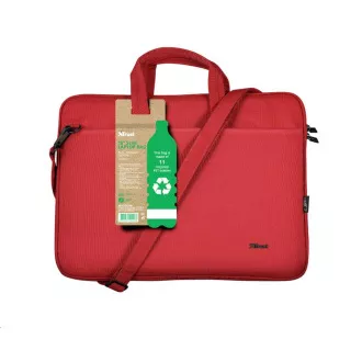 TRUST 16" torba za prenosni računalnik Bologna Slim Laptop Bag Eco, rdeča