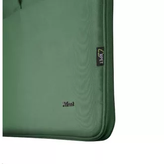TRUST 16" torba za prenosni računalnik Bologna Slim Laptop Bag Eco, zelena TRUST 16" torba za prenosni računalnik Bologna Slim Laptop Bag Eco, zelena