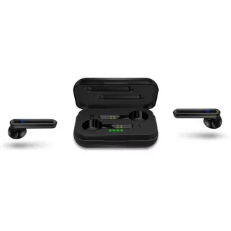 CONNECT IT slušalke v ušesa z mikrofonom True Wireless SonicBass, črne