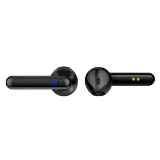 CONNECT IT slušalke v ušesa z mikrofonom True Wireless SonicBass, črne