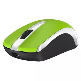 GENIUS miška ECO-8100/ 1600 dpi/ polnilna/ brezžična/ zelena