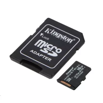 Kingstonova kartica MicroSDHC 16 GB Industrial C10 A1 pSLC   adapter SD