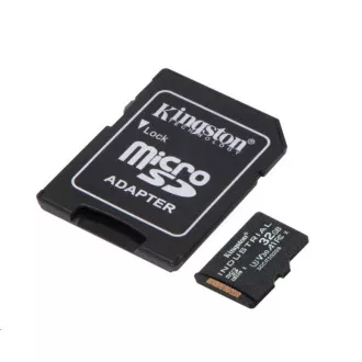 Kingstonova kartica MicroSDHC 32 GB Industrial C10 A1 pSLC   adapter SD