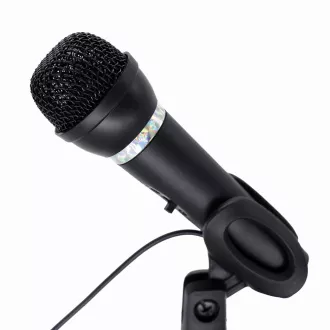 Namizni mikrofon GEMBIRD MIC-D-04, HQ, črn