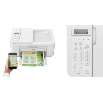Canon PIXMA Printer TR4651 bele barve, MF (tiskanje, kopiranje, skeniranje, oblak), ADF, USB, Wi-Fi, Bluetooth - Rabljeno