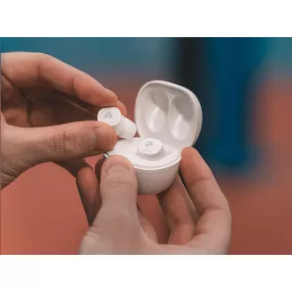 LAMAX Dots2 White, brezžično polnjenje