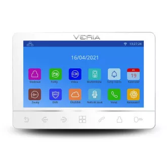 Videotelefon Veria SET 8276B bela   vstopna postaja 831 iz serije 2-WIRE