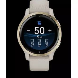 Garmin GPS športna ura Venu® 2S Rose Gold/White Leather Band Garmin GPS športna ura Venu® 2S Rose Gold/White Leather Band