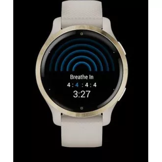 Garmin GPS športna ura Venu® 2S Rose Gold/White Leather Band Garmin GPS športna ura Venu® 2S Rose Gold/White Leather Band