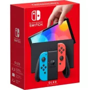 Nintendo Switch (model OLED) Neonsko modra/neonsko rdeča
