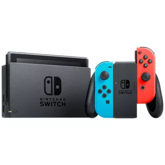 Nintendo Switch (model OLED) Neonsko modra/neonsko rdeča