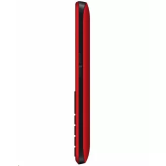 EVOLVEO EasyPhone EG, mobilni telefon za starejše s stojalom za polnjenje, rdeč