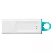 Kingstonov bliskovni disk 64 GB USB3.2 Gen 1 DataTraveler Exodia (bela   teal)