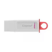 Kingstonov bliskovni disk 256 GB USB3.2 Gen1 DataTraveler Exodia (bela   roza)