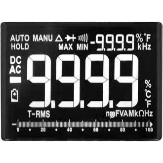 Extol Premium 8831251 Digitalni multimeter, obrnjen zaslon, True RMS, samodejna izbira območja