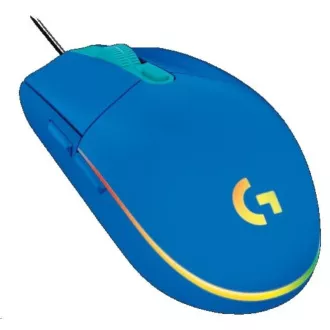 Logitech Gaming Mouse G203 LIGHTSYNC 2nd Gen, EMEA, USB, modra Logitech Gaming Mouse G203 LIGHTSYNC 2nd Gen, EMEA, USB, modra