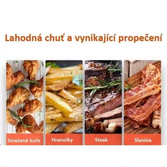 Cosori L501 PRO 4,7L - friteza na vroč zrak   5x nabodala in žar. Žar