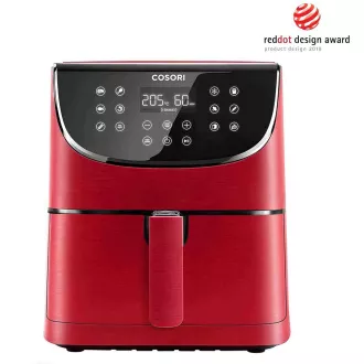 Cosori CP158-AF PREMIUM - 5,5-litrski friteza na vroč zrak 5x nabodala in žar. rešetka, rdeča Cosori CP158-AF PREMIUM - 5,5-litrski friteza na vroč zrak 5x nabodala in žar. rešetka, rdeča