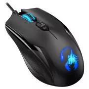 GENIUS miška GX GAMING AMMOX X1 600, žična, 3200 dpi, RGB osvetlitev, USB, črna
