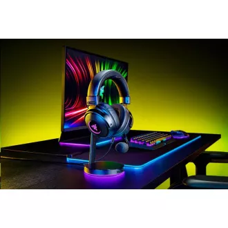 RAZER Kraken V3 Hypersense slušalke, USB, črne