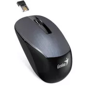 GENIUS miška NX-7015/ 1600 dpi/ senzor Blue-Eye/ brezžična/ kovinsko siva