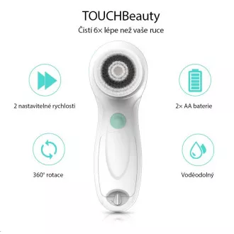 TOUCHBeauty 0759A Ščetka za čiščenje 3v1 roza