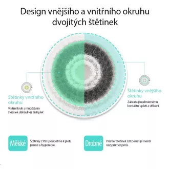 TOUCHBeauty 0759A Ščetka za čiščenje 3v1 roza