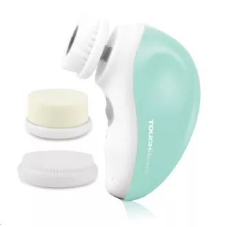 TOUCHBeauty 1387A Čopič za čiščenje 3v1, zelen