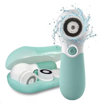 TOUCHBeauty 14838 Čopič za čiščenje obraza 3v1 zelen