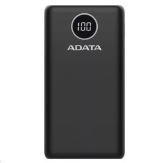 ADATA PowerBank P20000QCD - zunanja baterija za mobilne naprave/tablice 20000 mAh, 2, 1A, črna (74Wh) ADATA PowerBank P20000QCD - zunanja baterija za mobilne naprave/tablice 20000 mAh, 2, 1A, črna (74Wh)
