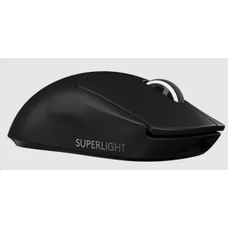 Logitech brezžična igralna miška G PRO X SuperLight, črna