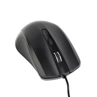 GEMBIRD miška MUS-4B-01, žična, optična, 1200 dpi, USB, črna GEMBIRD miška MUS-4B-01, žična, optična, 1200 dpi, USB, črna