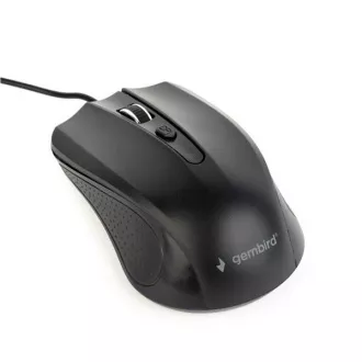 GEMBIRD miška MUS-4B-01, žična, optična, 1200 dpi, USB, črna GEMBIRD miška MUS-4B-01, žična, optična, 1200 dpi, USB, črna