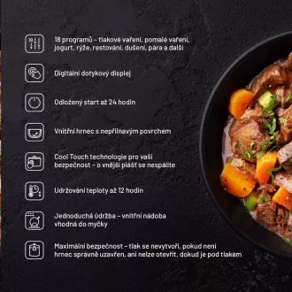 Lauben Multi Cooker 18SB Češka izdaja