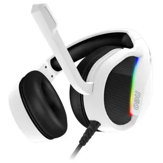 CONNECT IT NEO gaming slušalke z mikrofonom, 1xJack USB, bele