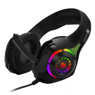 CONNECT IT BIOHAZARD gaming slušalke z mikrofonom, 1xJack USB, črne