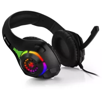 CONNECT IT BIOHAZARD gaming slušalke z mikrofonom, 1xJack USB, črne