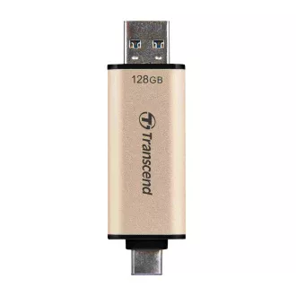 TRANSCEND Flash disk 128 GB JetFlash®930C, TLC, USB 3.2/USB tipa C (R:420/W:400 MB/s), črn