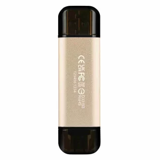 TRANSCEND Flash disk 256 GB JetFlash®930C, TLC, USB 3.2/USB tipa C (R:420/W:400 MB/s), črn