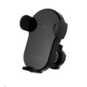 FIXED Nosilec za avto Matic s hitrim brezžičnim polnjenjem, 15 W, USB-C, črn