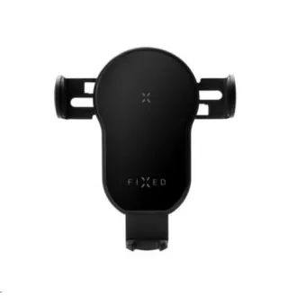 FIXED Nosilec za avto Matic s hitrim brezžičnim polnjenjem, 15 W, USB-C, črn