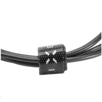 FIXED podatkovni in polnilni kabel, USB-A -> USB-C, 20 W, dolžina 2 m, črn