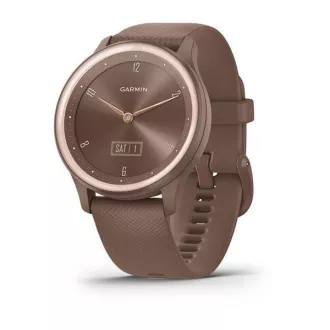 Garmin vívomove® Sport Silikonski trak skrilavec/črna, EU Garmin vívomove® Sport Silikonski trak skrilavec/črna, EU