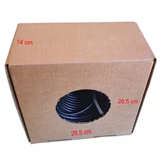 Kabel FTP LEXI-Net Cat5E, žični, dvojni zunanji PE PVC, črn, 100 m, škatla