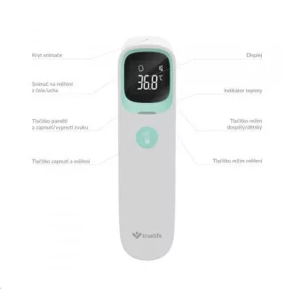 TrueLife Care Q10 BT - brezkontaktni zdravstveni termometer TrueLife Care Q10 BT - brezkontaktni zdravstveni termometer