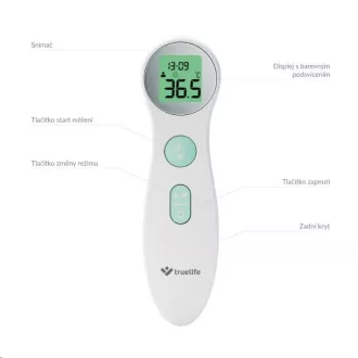 TrueLife Care Q6 - brezkontaktni zdravstveni termometer