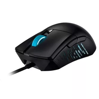 ASUSova miška ROG GLADIUS III (P514), USB, črna