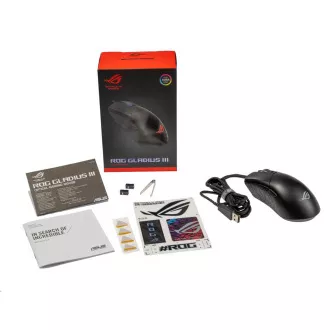 ASUSova miška ROG GLADIUS III (P514), USB, črna