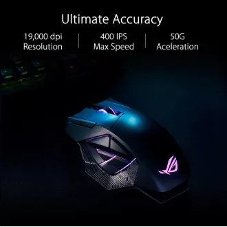 ASUS miška ROG SPATHA X (P707), brezžična, črna ASUS miška ROG SPATHA X (P707), brezžična, črna