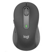 Logitechova brezžična miška M650 M Signature, grafitna